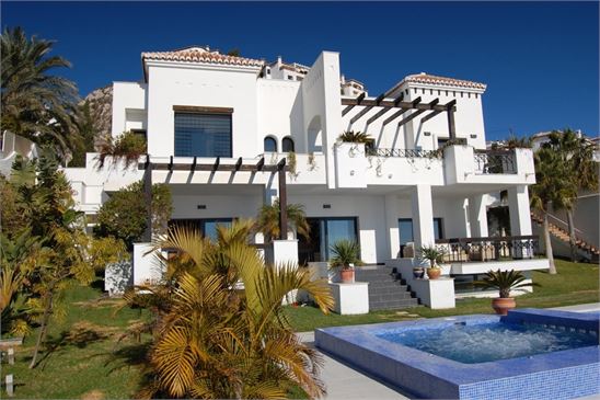 Spanish villa with great sea views for sale